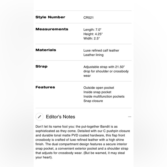 Coach 1941 Bandit Crossbody Bag in Minotone Pale Pistachio Luxe Calf Leather NWT - Picture 13 of 14